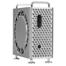 Schutzhülle für Apple Mac Mini M4/Pro Kühl- und Fallschutzgehäuse Stand Host Chassis Silber