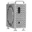 Capa protetora para Apple Mac Mini M4/Pro Cooling and Drop Protection Case Stand Chassis Host Silver 1