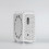 Capa protetora para Apple Mac Mini M4/Pro Cooling and Drop Protection Case Stand Chassis Host Silver 4