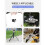 For Insta360 GO 3/GO 3S Frame Thumb Camera Adapter Extension Bracket Horizontal Vertical Shot Border Black 4