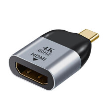 Type-C zu -kompatibel 4K@60Hz HD-Videotransmitter-Konverter Netzwerkadapter Videoübertragungs-Con