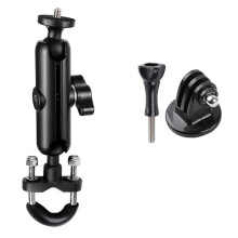 Für Gopro Action Kamera Motorradlenker-Spiegelhalterung für Insta360 Garmin Action Kamera Zubehör