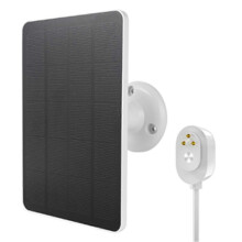 Panneau solaire avec câble de chargement Chargeur monocristallin pour panneaux solaires Arlo Ultra/Ultra 2/Pro 3/Pro 4/Pro 3