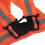 Reflective Safety Vest Adjustable Elastic Strap for Running Cycling Orange 8