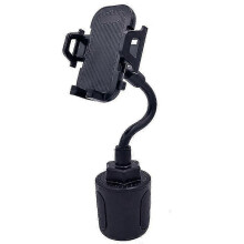 Becherhalter, Telefonhalterung, universell verstellbarer Schwanenhalshalter, Halterung,
