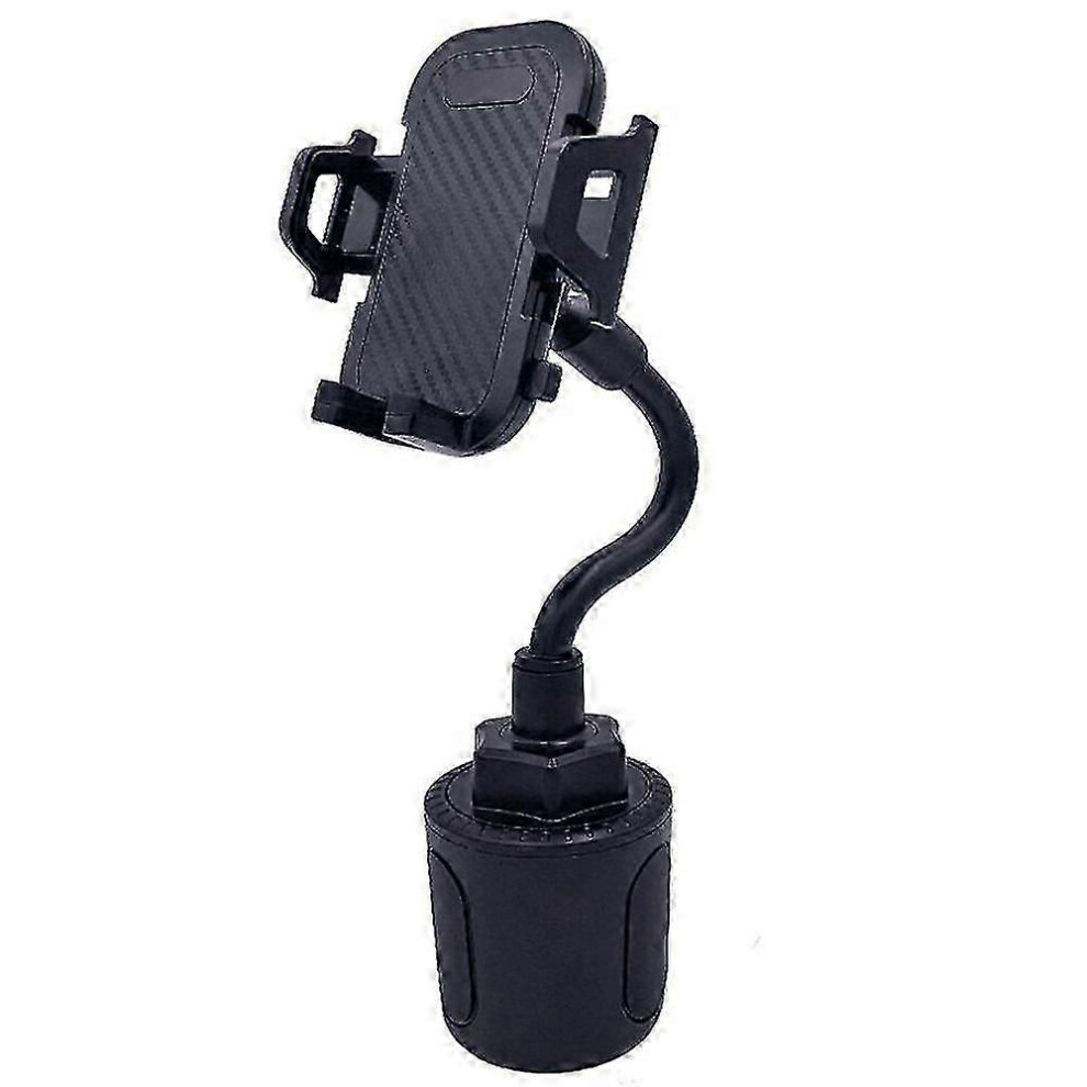 Cup Holder Phone Mount Universal Adjustable Gooseneck Cup Holder Cradle Black 6935161789911
