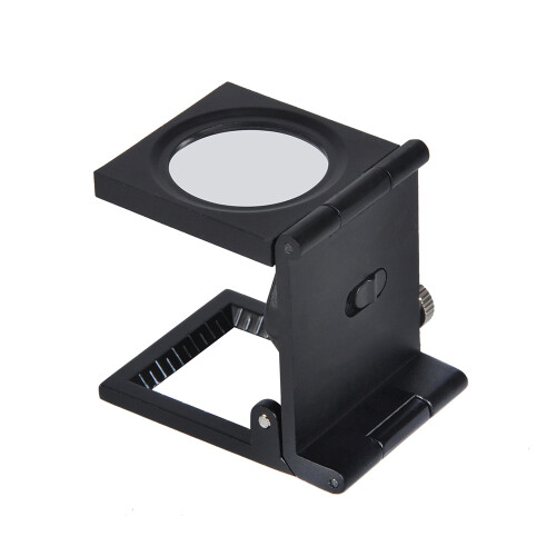 LED Square Fabric Magnifier 10x
