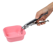 Electroplated Dish Holder for Hot Food