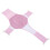 Infant Bathtub Net Shower Support Pink, Adjustable, 86.8x58cm 1