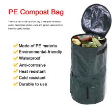 Organic Waste Compost Bag 35x60cm Eco-Friendly PE Cloth Planter