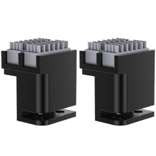 BIQU Panda Bürste PX Düsenwischer Druckkopfreiniger Silikonbürste montierter Schrubberfilter für BambuLab P1P, P1S, X1C, X1E 2Pcs