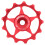 13T Derailleur Guide Roller Aluminium Red 1