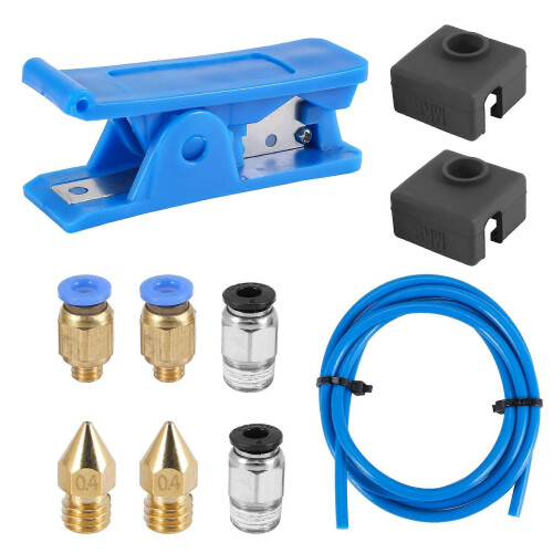 Κιτ ανταλλακτικών εκτυπωτή 3D με σωλήνωση Capricorn XS Bowden, κόφτη σωλήνων PTFE, 2