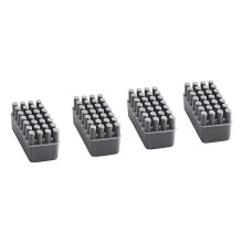 BIQU 4PCS Ersatz-Silikonbürstenset funktioniert mit Panda Brush PX Düsen Wiper Hotend Cleaner 3D Druckerteile für Bambu Lab P1 X1