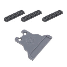 Düsen-Silikon-Reinigungsbürsten-Kit für Creality K1 K1C K1 Max effiziente Reinigungsdüse-Tusch-Kit 3D-Druckerzubehör