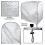 3D Printer Protective Cover Universal Waterproof Dustproof Printer Cover 3D Printer Universal Soft Box C:55x55x55cm 3