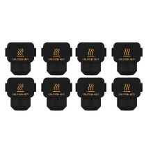 8 Teile für Bambu Lab A1 Mini Silikonsocken, Hotend-Schutzhülle, Isolierungshülle für verbesserte 3D-Druckerleistung