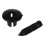 20 Pcs 7mm Hole Plastic Push Screw Rivet Fairing Panel Fixings Clips 4