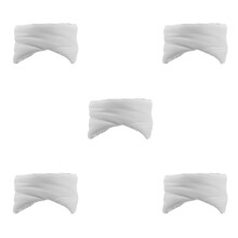 5Pcs Noise Cancelling Sleep Mask and Ear Cover Cotton Blend Light Grey