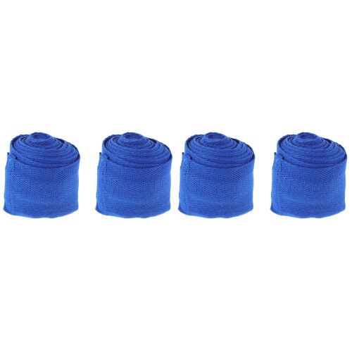 Blue Cotton Boxing Wrist Wraps Breathable Hand Protector Straps