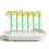 6Pcs Multi Color Plastic Miniature Rice Plants for War Gaming Scenery 3