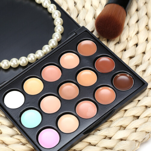 15Colors Professional Concealer & Foundation Face Makeup Kit, 41g 2