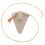 Golden Mini Sewing Scissors with Cover for Home Use 1
