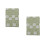 2Pcs Washable Soft Fabric Book Covers Green Stretchable Book Sleeve 6