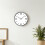 1Set Black Acrylic Roman Numerals for Wall Clock Modern 3D Replacement 8