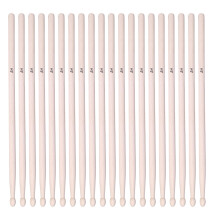 10Pairs Maple Wood 5A Drumsticks Khaki - Durable Practice Drum Sticks