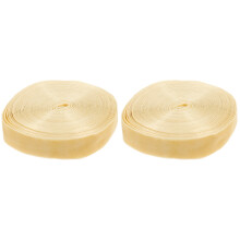 2Rolls Beige DIY Ribbon Multi-Function Cuttable Decorative Gift Ribbon