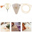 Golden Mini Sewing Scissors with Cover for Home Use 10