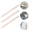 10Pairs Maple Wood 5A Drumsticks Khaki - Durable Practice Drum Sticks 7