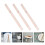 10Pairs Maple Wood 5A Drumsticks Khaki - Durable Practice Drum Sticks 11