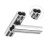 100pcs Copper Double Barrel Crimp Sleeves 1.0mm-2.0mm Silver 12