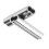 100pcs Copper Double Barrel Crimp Sleeves 1.0mm-2.0mm Silver 16