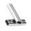 100pcs Copper Double Barrel Crimp Sleeves 1.0mm-2.0mm Silver 13
