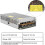 DC 12V 20A Regulated Switching Power Supply for LED Lights, Compact 4