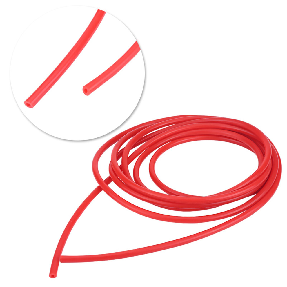 Silicone Vacuum Tube 4Mm X 5M High Temp Flexible Hose Red 7651392989072