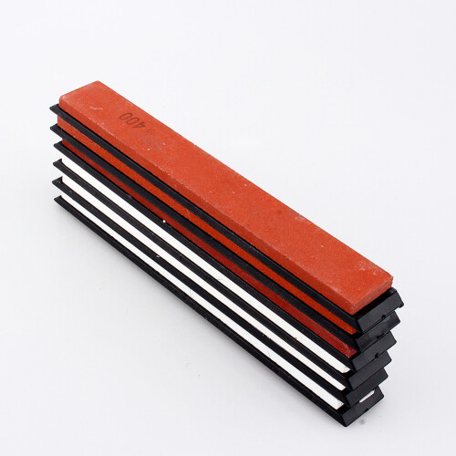 6Pcs Whetstone Sharpening Stone Set Grit 180-3000 for Kitchen Tools