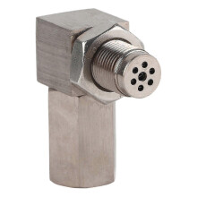 Distanziatore sensore ossigeno auto Riparazione del tappo CEL a 90 gradi per la spia di controllo motore Convertitore catalitico M18X1.5