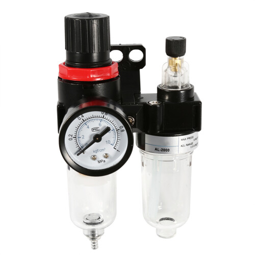 Air Filter Regulator Moisture Trap for Air Compressors 1/4"