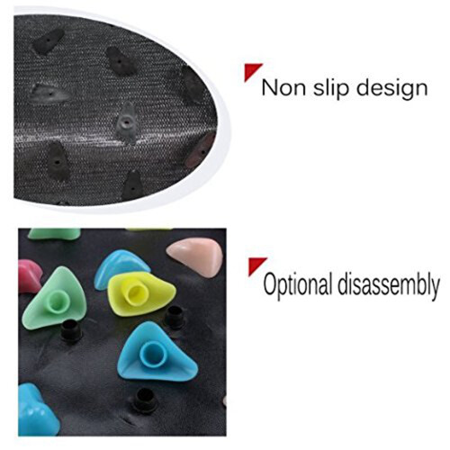 Foldable Foot Massage Mat 170x35cm Leather & PP Cushion 2