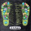 Foldable Foot Massage Mat 170x35cm Leather & PP Cushion 4