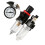 Air Filter Regulator Moisture Trap for Air Compressors 1/4" 7