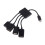 USB OTG 4 Port Micro USB Hub Adapter Cable for Android Tablet Smartphone 3