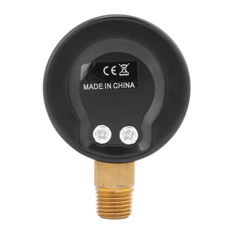 Durable Mini Low Pressure Gauge 0-15Psi/0-1Bar For Fuel Oil Water Air Bspt 7671392990946
