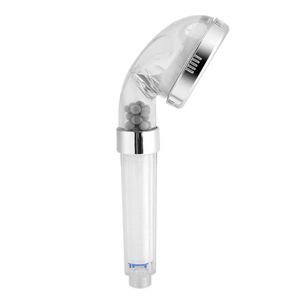 Negative Ions Handheld Shower Head Set With 3 Filters, 23.3Cm 3671392992357