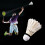 12Pcs White Badminton Shuttlecocks, Durable Foam, Fast Flight 8