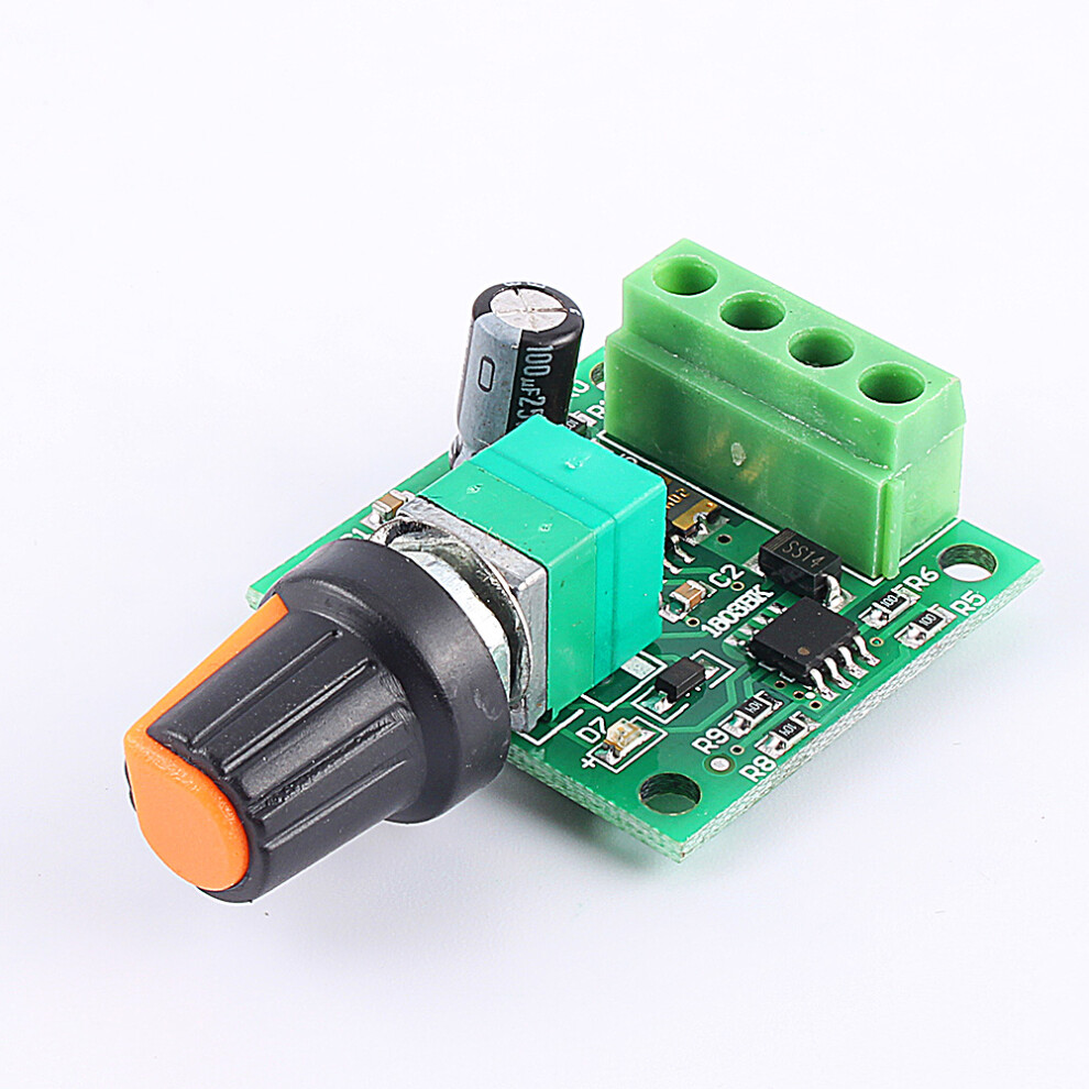 Dc 1.8V-15V 2A Pwm Motor Speed Controller Switch, 30W, Compact 7891392992744